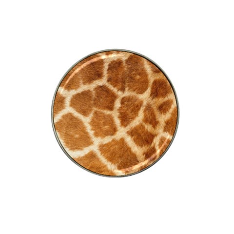 Giraffe Print	 Hat Clip Ball Marker (4 pack) from ArtsNow.com Front