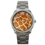 Giraffe Print	 Sport Metal Watch