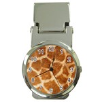 Giraffe Print	 Money Clip Watch