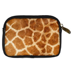 Giraffe Print	 Digital Camera Leather Case from ArtsNow.com Back