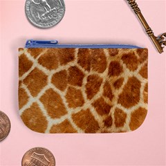 Giraffe Print	 Mini Coin Purse from ArtsNow.com Front