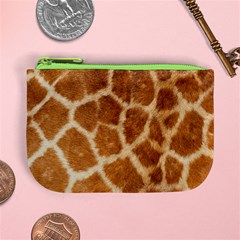 Giraffe Print	 Mini Coin Purse from ArtsNow.com Front