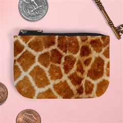 Giraffe Print	 Mini Coin Purse from ArtsNow.com Front