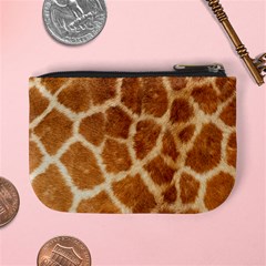 Giraffe Print	 Mini Coin Purse from ArtsNow.com Back