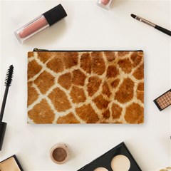 Giraffe Print	 Cosmetic Bag (Medium) from ArtsNow.com Front