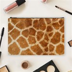 Giraffe Print	 Cosmetic Bag (Large)