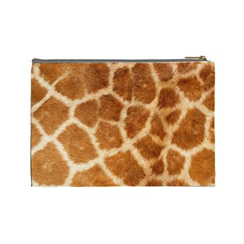 Giraffe Print	 Cosmetic Bag (Large) from ArtsNow.com Back