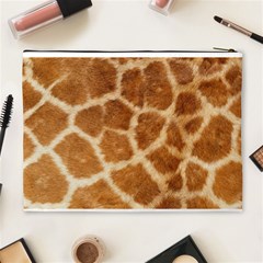 Giraffe Print	 Cosmetic Bag (XL) from ArtsNow.com Back