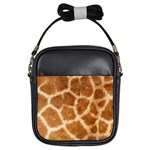 Giraffe Print	 Girls Sling Bag