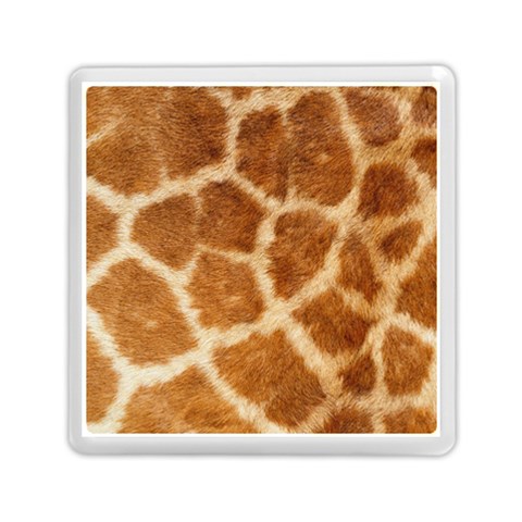 Giraffe Print	Memory Card Reader (Square) from ArtsNow.com Front