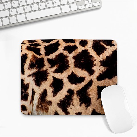 Giraffe Print Dark	 Small Mousepad from ArtsNow.com Front