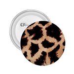 Giraffe Print Dark	 2.25  Button