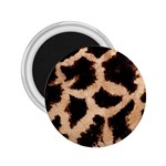 Giraffe Print Dark	 2.25  Magnet