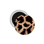 Giraffe Print Dark	 1.75  Magnet