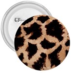 Giraffe Print Dark	 3  Button