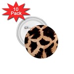 Giraffe Print Dark	 1.75  Button (10 pack)