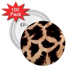 Giraffe Print Dark	 2.25  Button (100 pack)