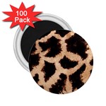 Giraffe Print Dark	 2.25  Magnet (100 pack)