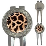 Giraffe Print Dark	 3-in-1 Golf Divot