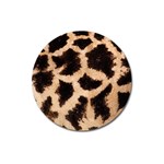 Giraffe Print Dark	 Magnet 3  (Round)