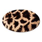 Giraffe Print Dark	 Magnet (Oval)