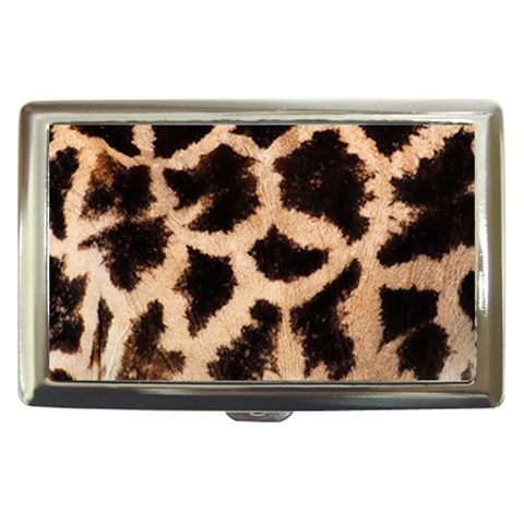 Giraffe Print Dark	 Cigarette Money Case from ArtsNow.com Front