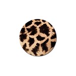 Giraffe Print Dark	 Golf Ball Marker