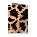 Giraffe Print Dark	 Mini Greeting Cards (Pkg of 8)