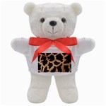 Giraffe Print Dark	 Teddy Bear