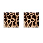 Giraffe Print Dark	 Cufflinks (Square)