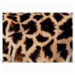 Giraffe Print Dark	 Glasses Cloth (Large)