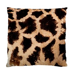 Giraffe Print Dark	 Cushion Case (Two Sides) from ArtsNow.com Front