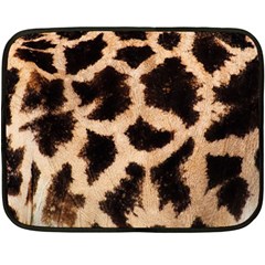 Giraffe Print Dark	 Mini Fleece Blanket(Two Sides) from ArtsNow.com 35 x27  Blanket Front