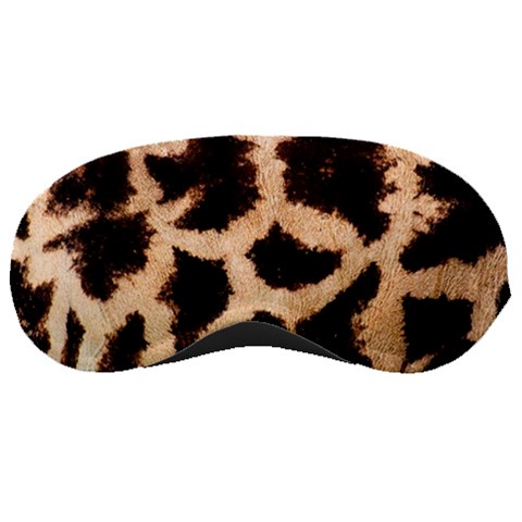 Giraffe Print Dark	Sleeping Mask from ArtsNow.com Front