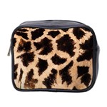 Giraffe Print Dark	 Mini Toiletries Bag (Two Sides)