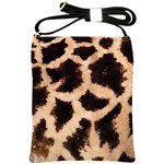 Giraffe Print Dark	 Shoulder Sling Bag