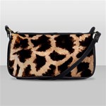 Giraffe Print Dark	 Shoulder Clutch Bag