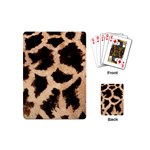 Giraffe Print Dark	 Playing Cards (Mini)