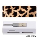 Giraffe Print Dark	Memory Card Reader (Stick)