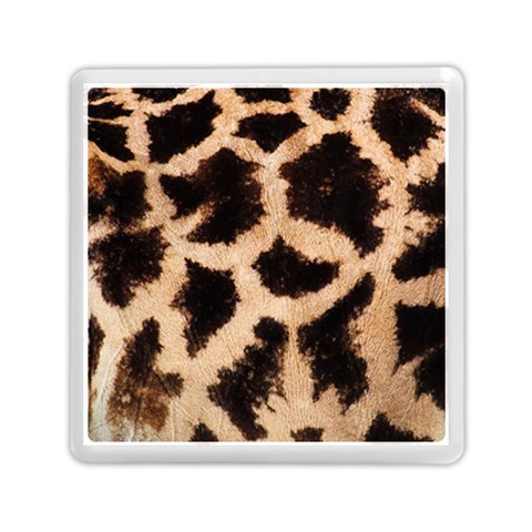 Giraffe Print Dark	Memory Card Reader (Square) from ArtsNow.com Front