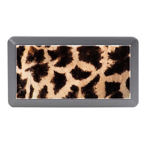 Giraffe Print Dark	Memory Card Reader (Mini Rectangular) from ArtsNow.com Front