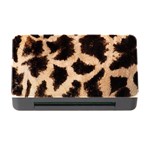 Giraffe Print Dark	Memory Card Reader with CF (Rectangular)