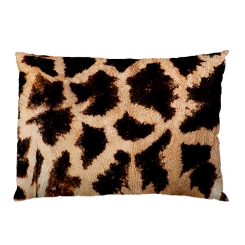 Giraffe Print Dark	Pillow Case (Two Sides) from ArtsNow.com Front