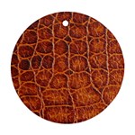 Crocodile Print	 Ornament (Round)