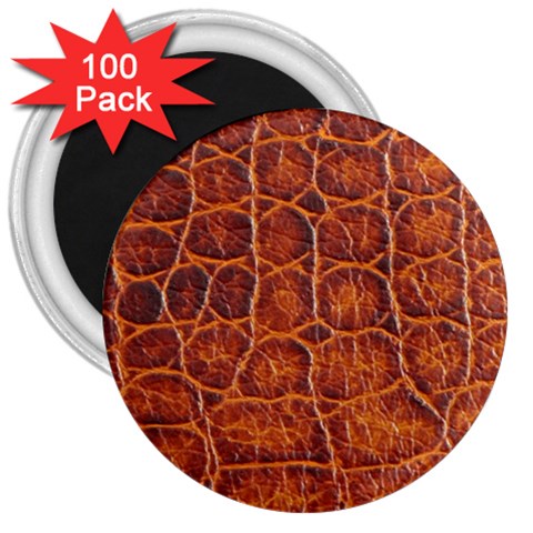 Crocodile Print	 3  Magnet (100 pack) from ArtsNow.com Front