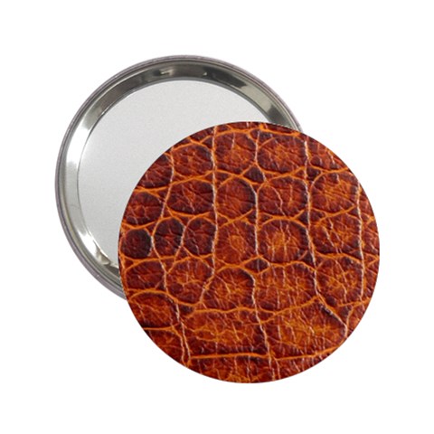 Crocodile Print	 2.25  Handbag Mirror from ArtsNow.com Front