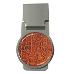 Crocodile Print	 Money Clip (Round)