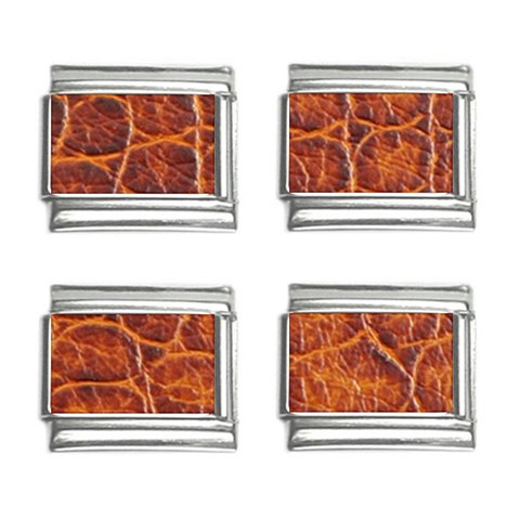 Crocodile Print	9mm Italian Charm (4 pack) from ArtsNow.com Front