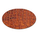 Crocodile Print	 Magnet (Oval)