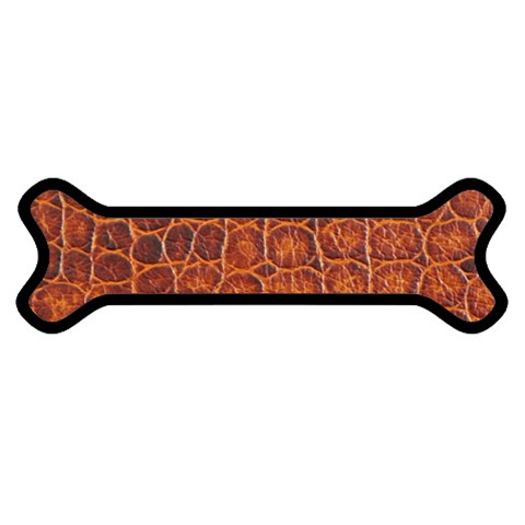 Crocodile Print	Magnet (Dog Bone) from ArtsNow.com Front